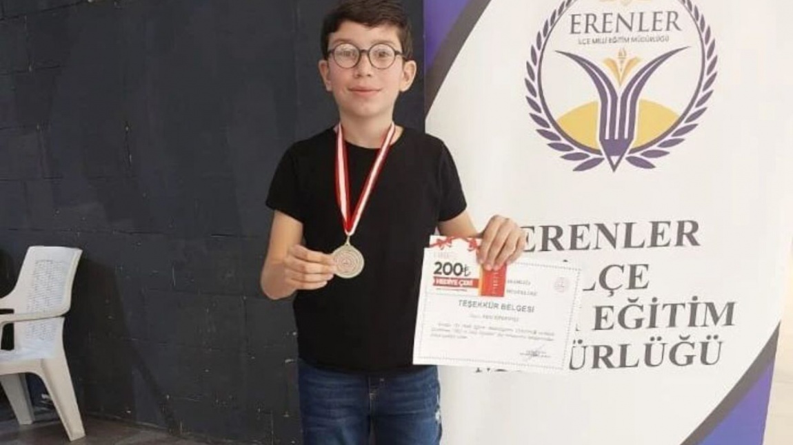 Erenler Zeka Oyunları İlçe Turnuvasında Öğrencilerimiz Başarılı Oldular